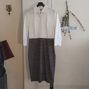 London Times 3/4 Sleeve Dress